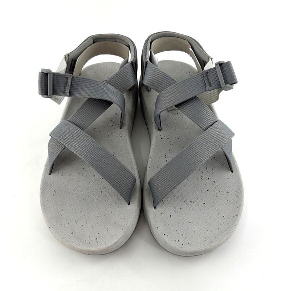Chaco Men\'s Cement Gray Cushz Extra Cushioned Sandal Size 11 main image 9